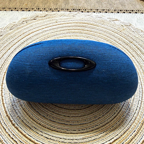 Blue hard hinged - hinged, fabric
